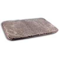 FCSDETAIL Alfombrilla de Baño Antideslizantes de 50X80 cm- Tapete para el Piso Lavable a Máquina con Microfibras Suaves…